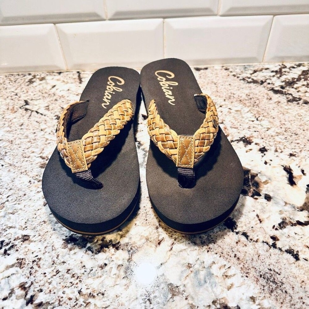 Cobian Braided Bounce Thong Sandals